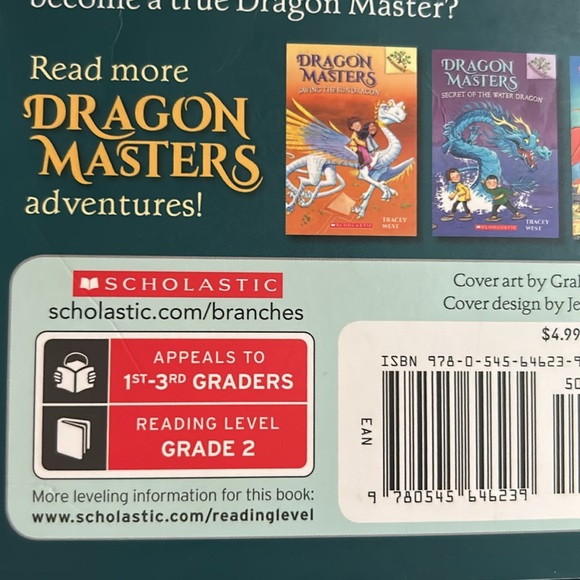 Books 6–8 & 10–11: Dragon Masters series by Tracey West - Picture 5 of 7